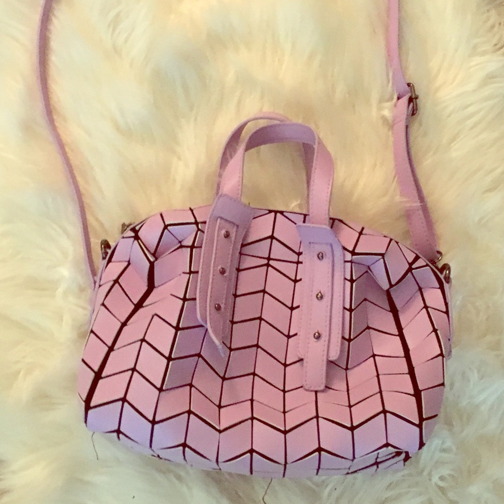 Patrizia Luca Lavender Crossbody Bag